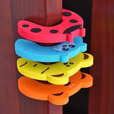 1 Pc Mix Door Stopper used in all kinds of household and official places specially, for controlling motion of doors.