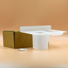 3 in 1 Plastic Soap Dish and plastic soap dish tray used in bathroom and kitchen purposes.