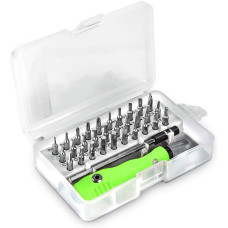 32 in 1 Mini Screwdriver Bits Set with Magnetic Flexible Extension Rod