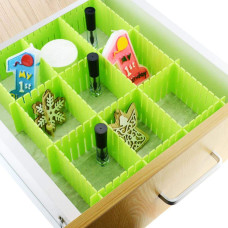 Adjustable Drawer Organizer and Kitchen Board Divider 6 pcs set