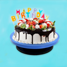 Cake Stand Revolving Decorating Turntable Easy Rotate Cake Stand For Home & Birthday Party Use