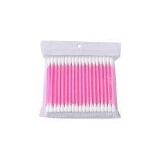 Cotton Buds for ear cleaning, soft and natural cotton swabs (100 pieces)