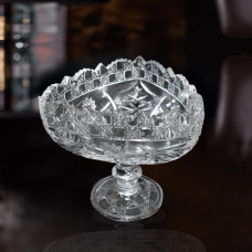 Crystal Touch Beautiful Decorative Designer Fruit Glass Bowl