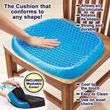 Cushion Seat Flex Pillow, Gel Orthopedic Seat Cushion Pad (Egg Sitter)