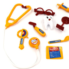 Doctor Play Set Kit Compact Medical Accessories Toy Set Pretend Play Kids