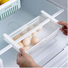 Expandable Adjustable Multipurpose Fridge Storage Basket ( 1 pcs )