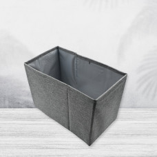 Foldable Storage Box with Lid and Handles, Cotton and Linen Storage Bins and Baskets Organizer for Nursery, Closet, Bedroom, Home