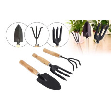 Gardening Tools - Hand Cultivator, Small Trowel, Garden Fork (Set of 3)