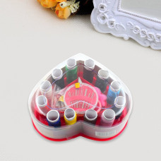 Heart-Shaped Sewing Box Multi-Functional Convenient Sewing Tools