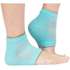 Heel Pain Relief Silicone Gel Heel Socks (Multicolor)
