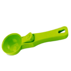 Plastic Ice Cream Scoop, 1 pc, Green