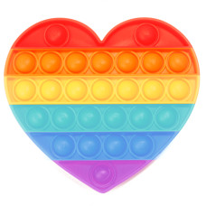 Random Shape Rainbow Colored Fidget (1Pc Only)