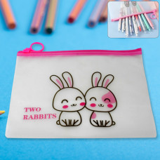 Reusable Multipurpose Zip Pouch (1 Pc / 20x16 Cm)