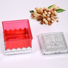 RUBY DRYFRUIT STORAGE CONTAINER  ATTRACTIVE DESIGN BOX FOR HOME , GIFTING & KITCHEN USE