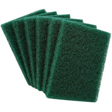 Scrub Sponge Cleaning Pads Aqua Green (Pack Of 6)