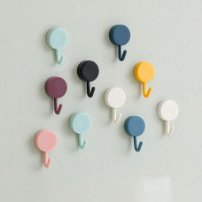 Self Adhesive Sticky Hook, Small Wall Hooks ( 10pc )