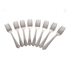 Small Dinner Fork for home and kitchen. (set of 8Pc)