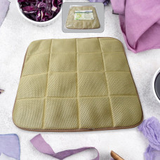 Square Shaped Bamboo Charcoal Filled Car Auto Seat Cushion Mat Cover