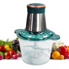 Stainless Steel Electric Meat Grinders with Bowl for Food Chopping Meat & Vegetable.