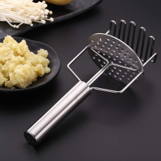 Stainless Steel Hand Masher (Mash for Dal / Vegetable / Potato / Baby Food / pav bhaji)