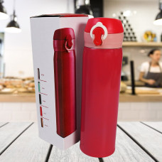 Stainless Steel Water Bottle Leak Proof, Rust Proof, Hot & Cold Drinks, Gym Sipper BPA Free Food Grade Quality, Steel fridge Bottle For office / Gym / School (350 Ml Approx)