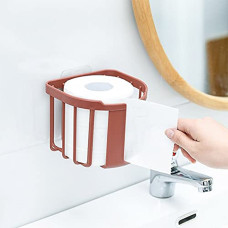 Toilet Roll Holder, Toilet Paper Holder Hanger for Bathroom and Kitchen