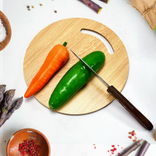 Wooden Round Chopping Board  For Chopping Fruit & Vegetable