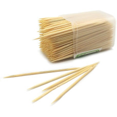 Wooden Toothpicks with Dispenser Box