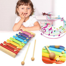 Wooden Xylophone Musical Toy for Children (MultiColor)